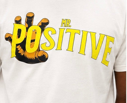Mr.Positive™ Signature Tee – Sand