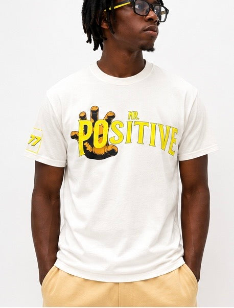 Mr.Positive™ Signature Tee – Sand